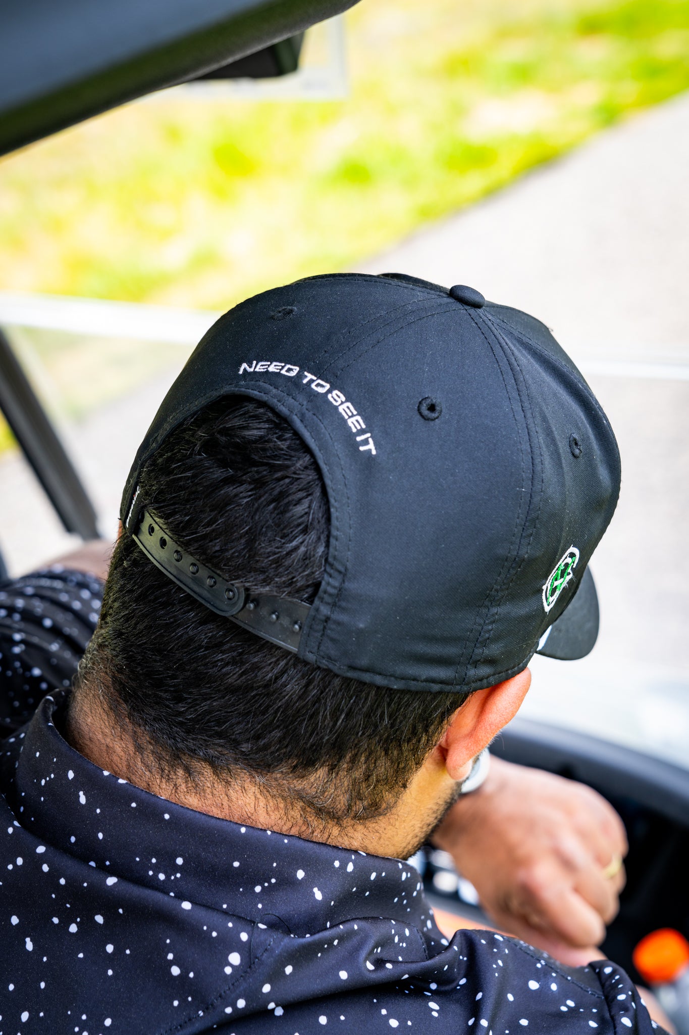No Gimme Gang OG Golf Hat - Black - Wear Your Attitude on the Course!